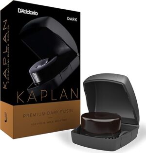 D'Addario Kaplan Premium Dark Rosin With Case
