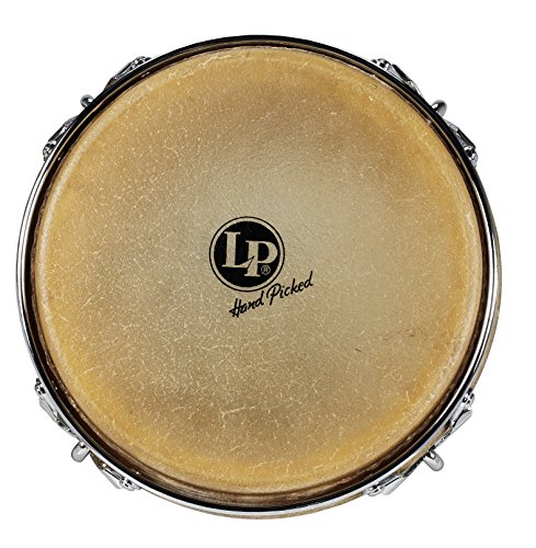Latin Percussion Bongo Drum LP201A-3, Natural/Chrome - Image 2