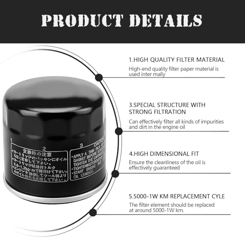 LOCOPOW Oil Filter For Arctic Cat & Aprilia - Image 5