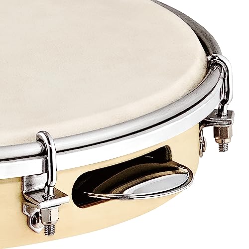 Meinl Percussion Pandeiro With Poplar Wood, 10” (PA10PW-M) - Image 3