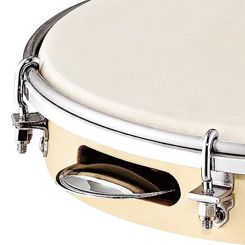 Meinl Percussion Pandeiro With Poplar Wood, 10” (PA10PW-M) - Image 2