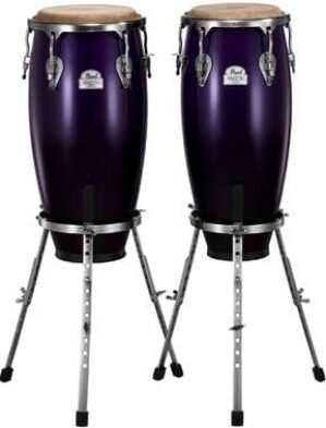 Pearl Midnight Fade Oak Conga Set