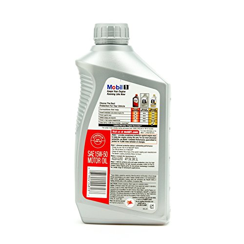 Mobil Supersyn Fully Synthetic Motor Oil, 15W-50, 201 - Image 2