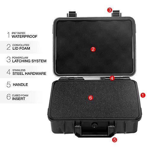 MOOCY Small Hard Case With Foam Insert - Image 5