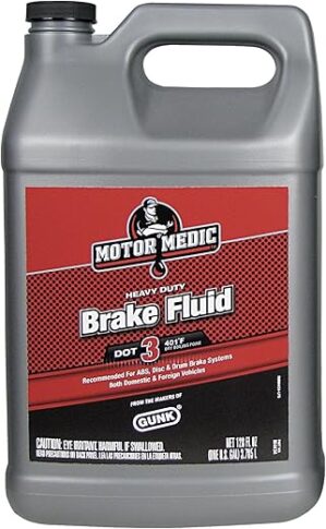 Gunk Motor Medic M4434 DOT 3 Brake Fluid