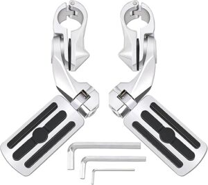 Konduone Motorcycle Highway Pegs Foot Rests