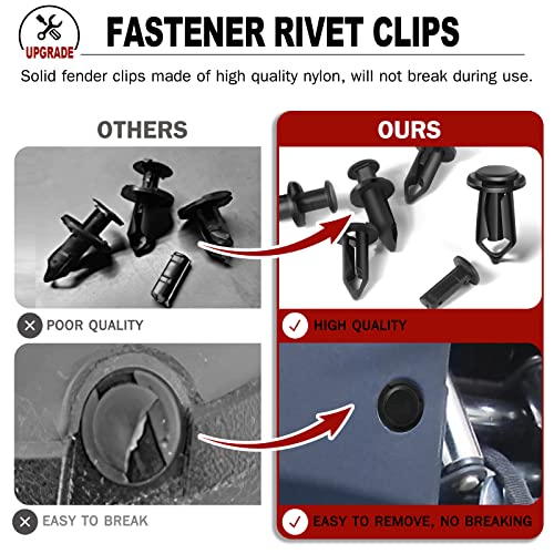 moveland 120 PCS 8mm UTV ATV Fender Clips - Image 3