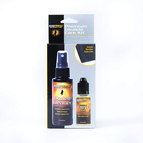 MusicNomad MusicNomad MN142 Premium Ukulele Care Kit 3 Pack - Image 2