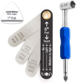 MusicNomad MusicNomad Truss Rod Neck Relief Measure And Adjust Kit By Author’s Name