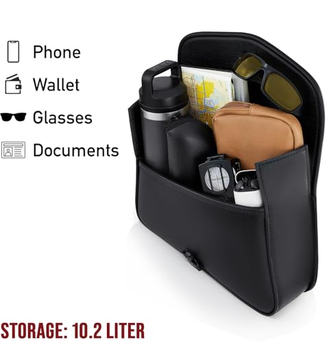 Nomad USA Motorcycle Swing Arm Bag Black Synthetic Leather - Image 4