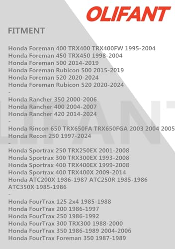 OLIFANT Brake Master Cylinder Handle For Honda ATV - Image 2
