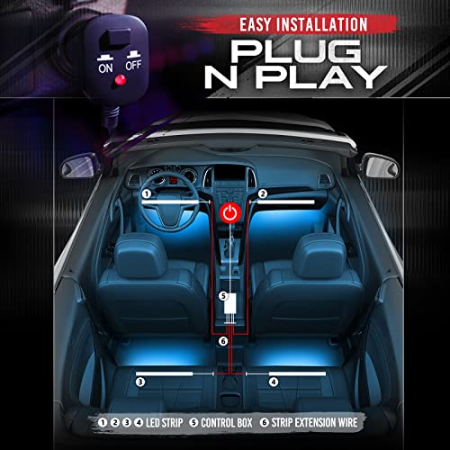 OPT7 Aura Interior Car Lights Kit - Image 4