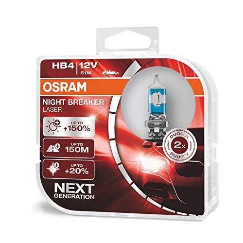 OSRAM Night Breaker Laser HB4/9006 Headlamp - Image 4