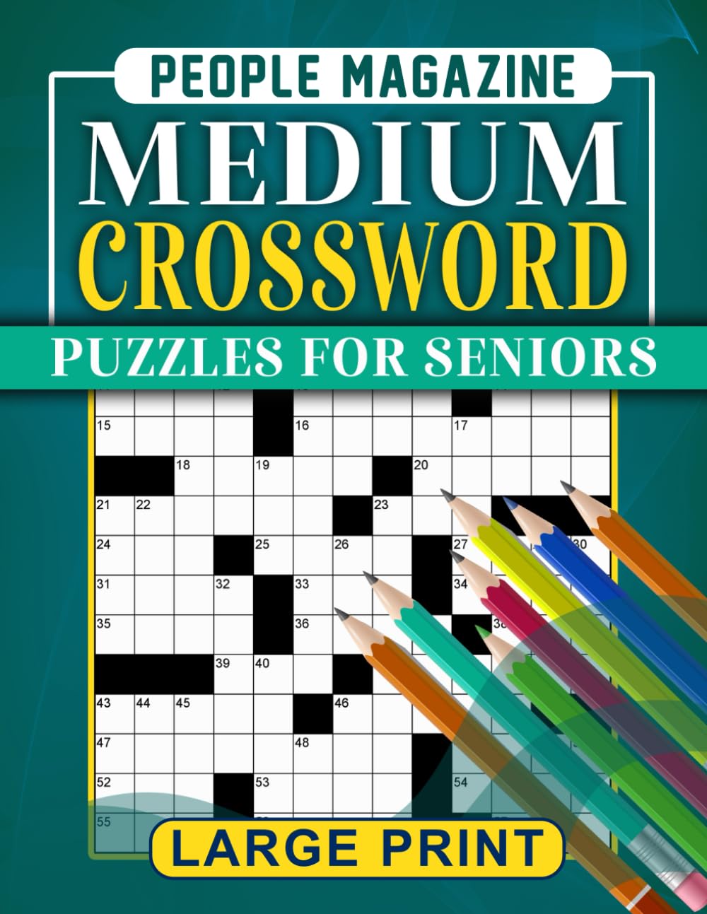 People Magazine Large Print Medium Crossword Puzzles For Seniors