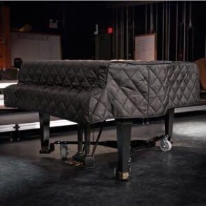 PianoCoverShop Piano Cover 225E-5’2″ Quilted Black
