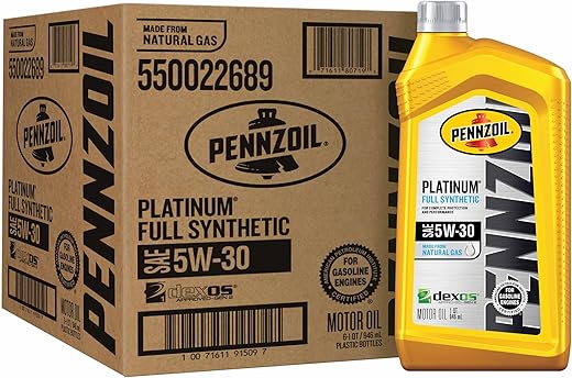 Pennzoil Platinum Full Synthetic 5W-30 Motor Oil