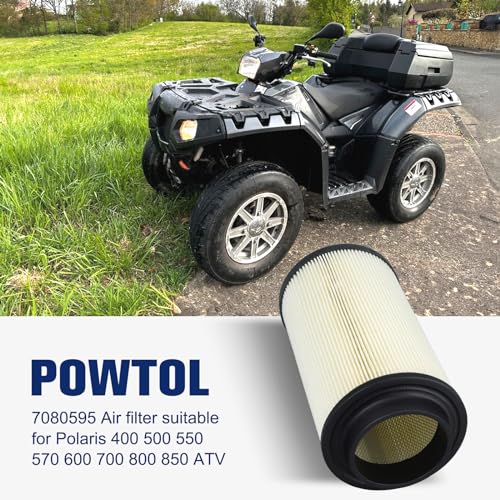 Powtol Air Filter For Polaris Sportsman ATV 7080595 - Image 2