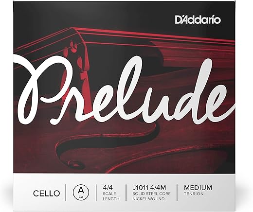 D'Addario Prelude Cello A String, 4/4 Scale