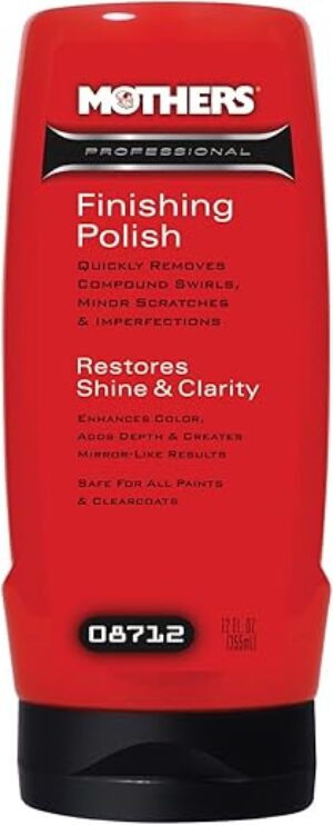 Mothers Professional Finishing Polish 08712 – 12 oz