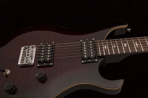 PRS SE 277 Baritone Electric Guitar, Fire Red Burst - Image 4