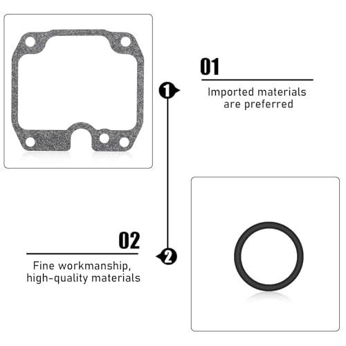 QAZAKY KLF250A Carburetor Rebuild Kit For Kawasaki Bayou 250 - Image 2