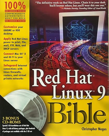 Red Hat Linux 9 Bible by Author's Name
