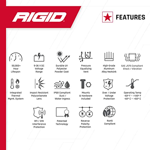 RIGID SR-SRS PRO 6-Inch Spot/Flood (906313) - Image 3