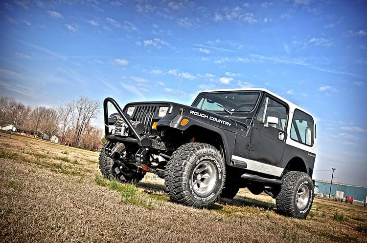 Rough Country 4" Lift Kit For 87-95 Jeep Wrangler YJ - Image 3