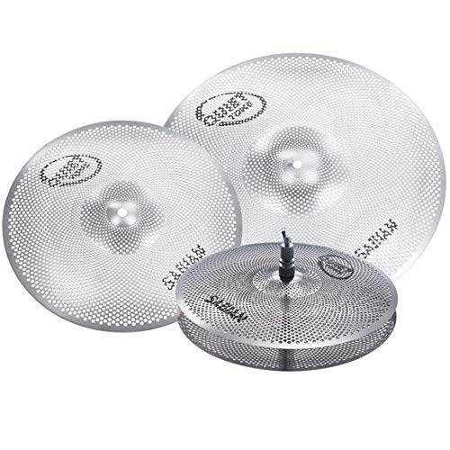 Sabian Quiet Tone Practice Cymbals Set Qtpc502 - Image 4