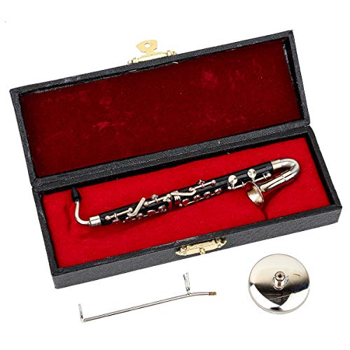 Seawoo Miniature Bass Clarinet With Stand And Case - Image 3