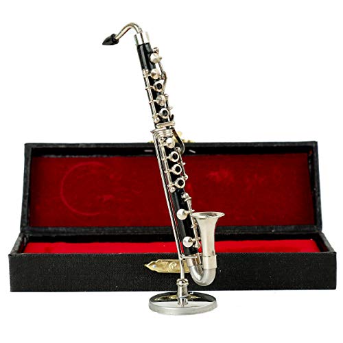 Seawoo Miniature Bass Clarinet With Stand And Case - Image 4