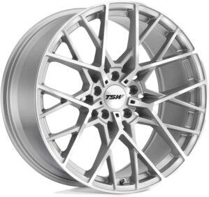 TSW Sebring Silver Wheel, 22×9, 32mm Offset