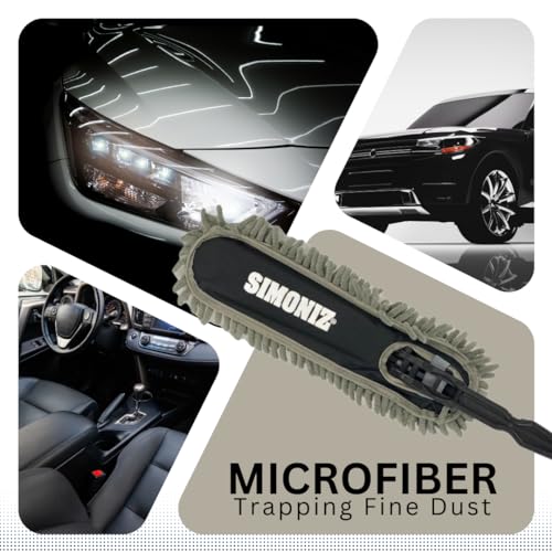 Simoniz 22” Microfiber Dusting Wand - Removable Duster - Image 5