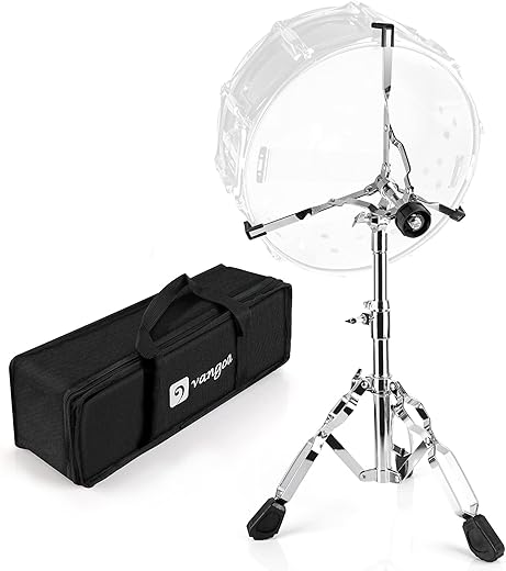 Vangoa Snare Drum Stand Double Braced Adjustable