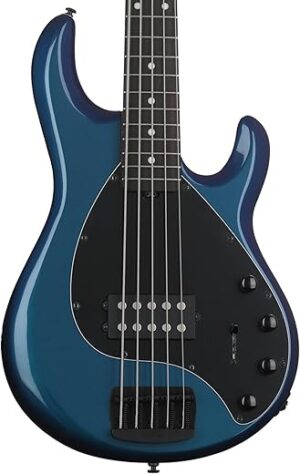 Ernie Ball Music Man Special 5 Bass Guitar – Sapphire Iris