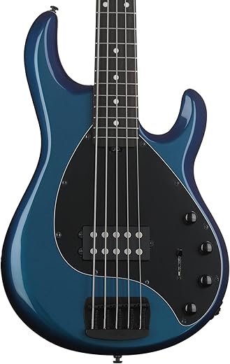 Ernie Ball Music Man Special 5 Bass Guitar - Sapphire Iris