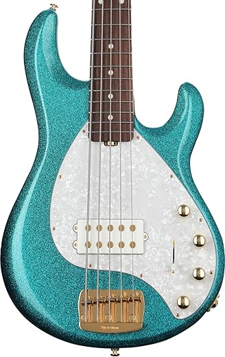 Ernie Ball Music Man Special 5 H Bass Guitar - Ocean Sparkle