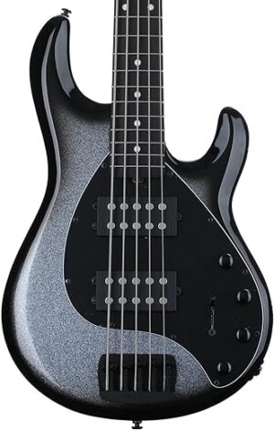 Ernie Ball Music Man Special 5 HH Bass Guitar – Smoked Chrome