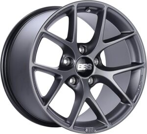 BBS SR Satin Grey Wheel, 18×8″/5x130mm