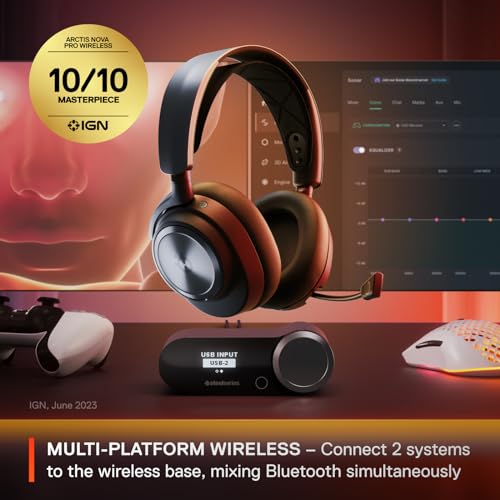 SteelSeries SteelSeries Arctis Nova Pro Wireless Multi-System Gaming Headset - Image 2