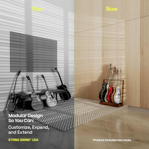 String Swing Guitar Stand 2 Pack, Multi Guitar Rack - Image 2