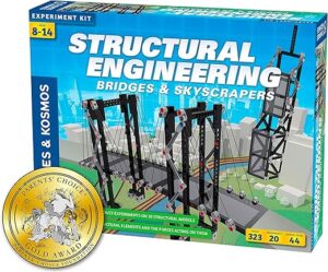 Thames & Kosmos Thames & Kosmos Structural Engineering: Bridges & Skyscrapers by Author Unknown