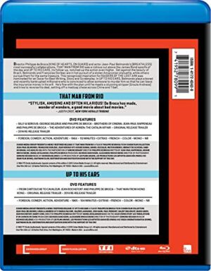 That Man From Rio / Up To His Ears Double Feature [Blu-ray]
