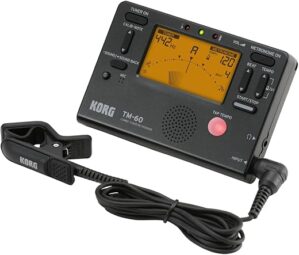 Korg TM60 Combo Tuner & Metronome (TUTM60CBK)