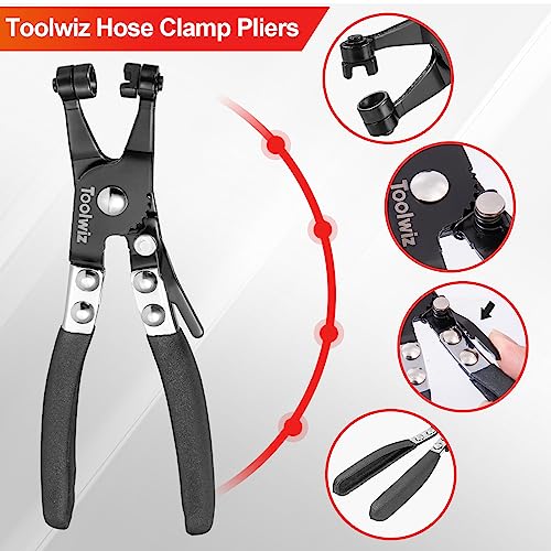 Toolwiz Heavy Duty Hose Clamp Pliers Tool - Image 5