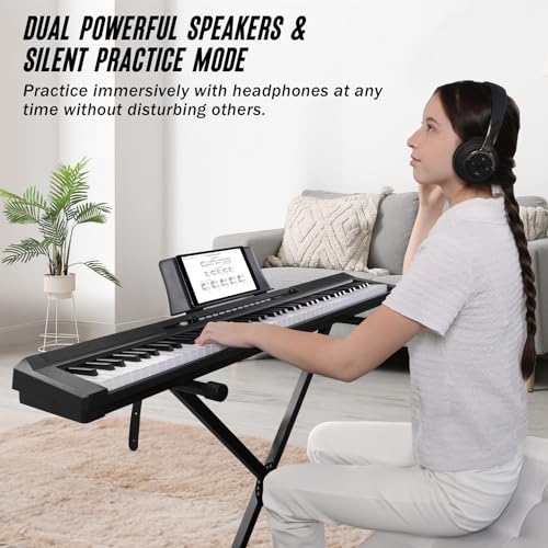 UISCOM Compact 88-Key Digital Piano Set - Image 3