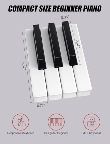 UISCOM Compact 88-Key Digital Piano Set - Image 5