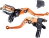 MRELC Universal Motorcycle Handlebar Brake Master Cylinder Set
