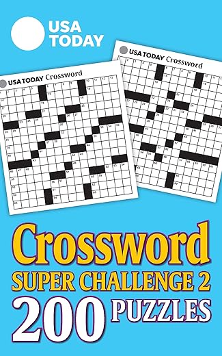 USA Today Crossword Super Challenge 2: 200 Puzzles by USA Today