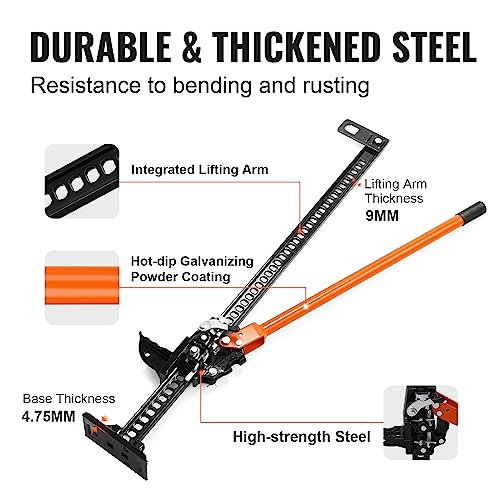 VEVOR 48" High Lift Farm Jack, 7000 Lbs Capacity - Image 4
